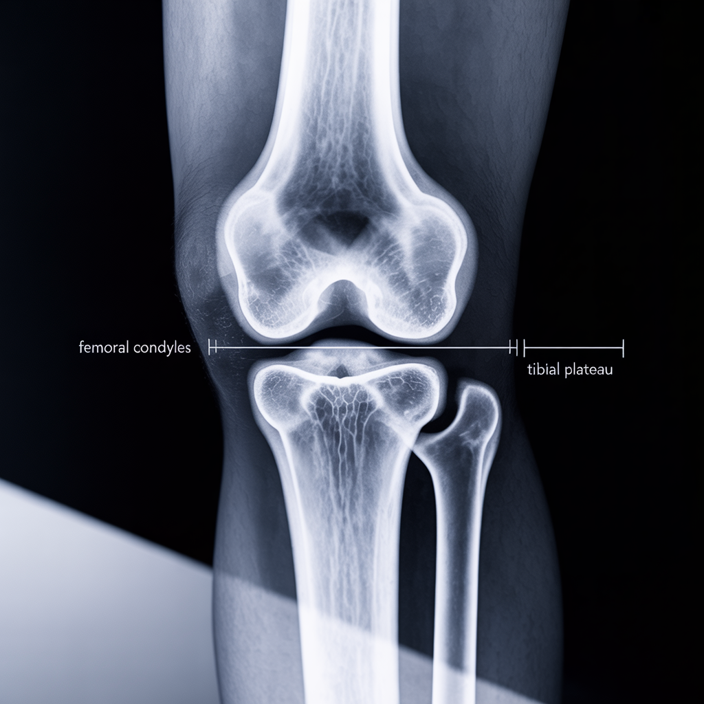 radiografia del ginocchio