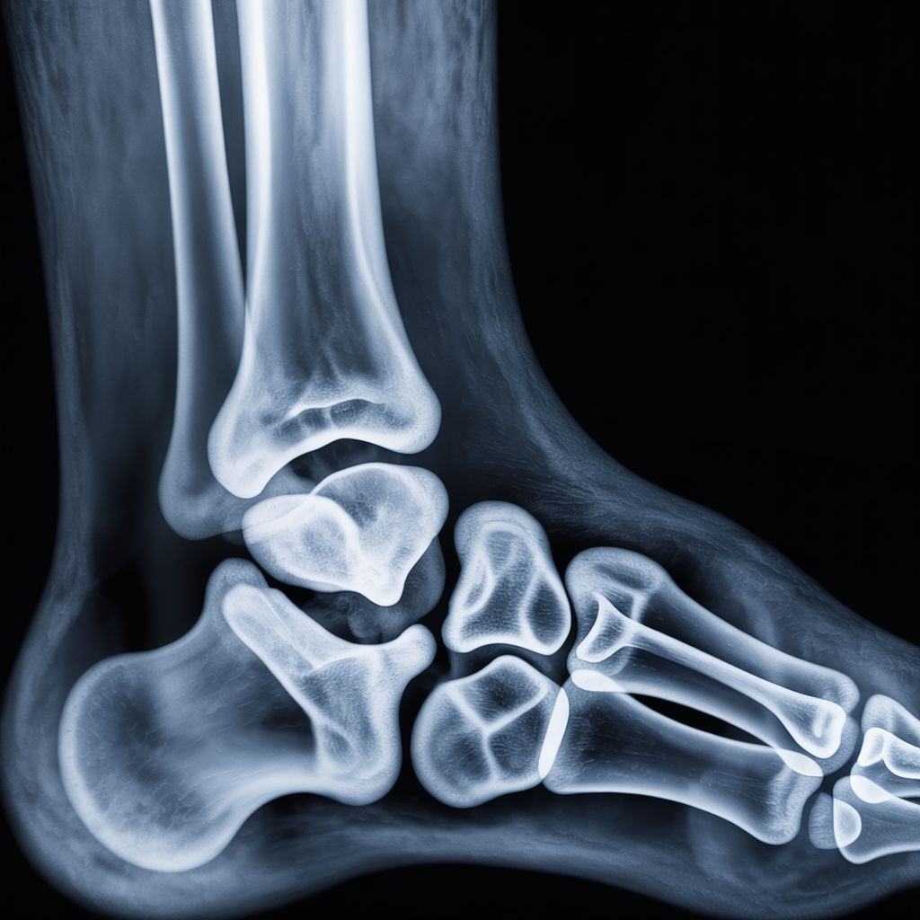 radiografia della caviglia
