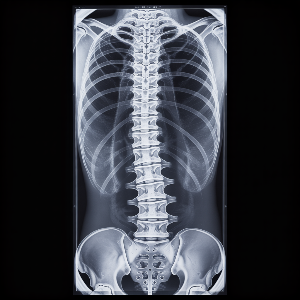 radiografia della colonna vertebrale