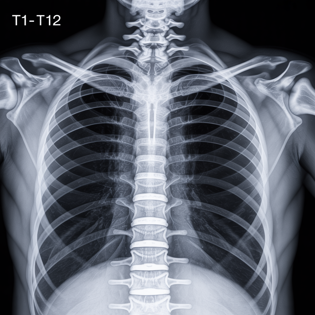 radiografia dorsale